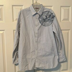 Banana Republic pearl snap